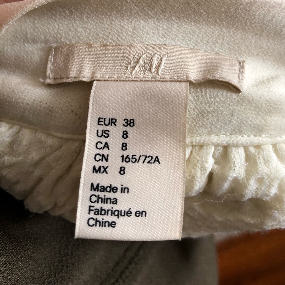 FRENCH RUFFLE H&M POODLE SKIRT - Picture 3 of 3